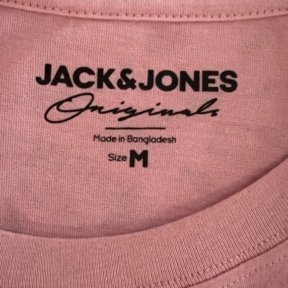 NWOT Jack & Jones Pink Graphic Tee Medium Mens / Unisex - Picture 8 of 9